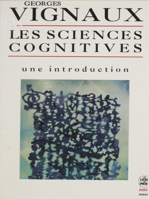 cover image of Les Sciences cognitives